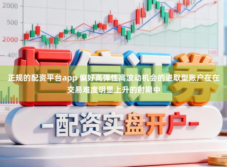 正规的配资平台app 偏好高弹性高波动机会的进取型账户在在交易难度明显上升的时期中