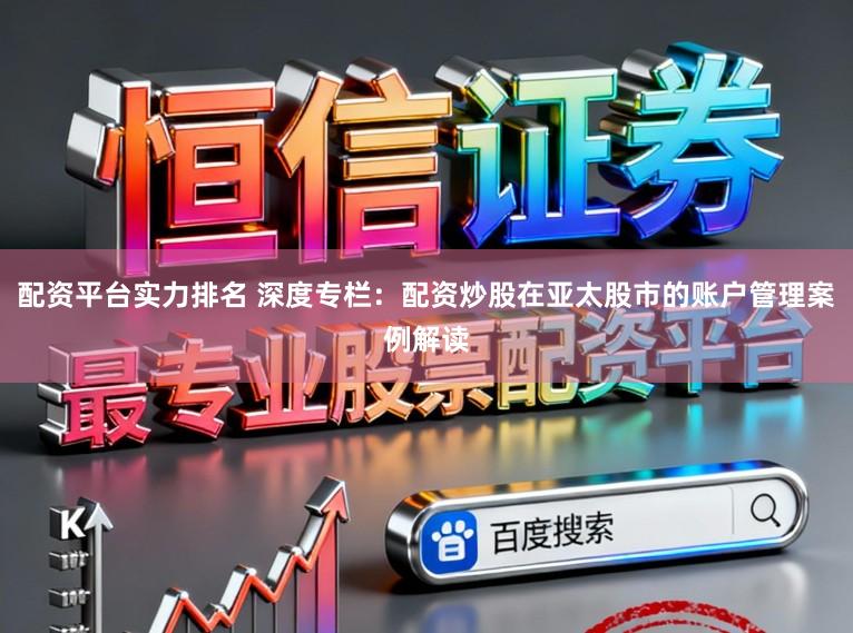 配资平台实力排名 深度专栏：配资炒股在亚太股市的账户管理案例解读