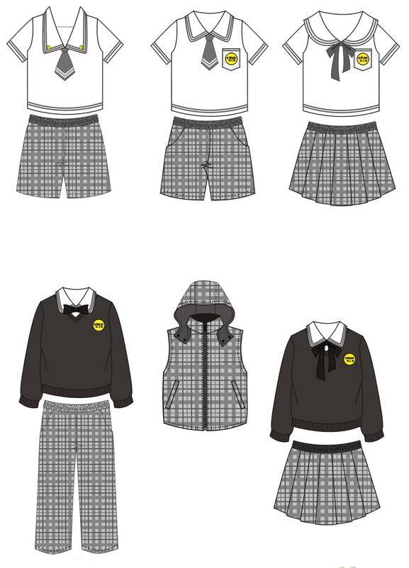 班服设计校服设计图收集作品-班服设计校服.